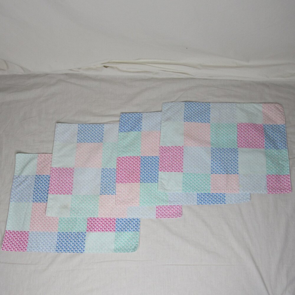 Vineyard Vines Target Patchwork Whale Placemats 4